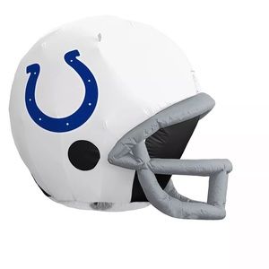 Logo Brands Officially Licensed NFL 4' Inflatable Helmet Indianapolis Colts